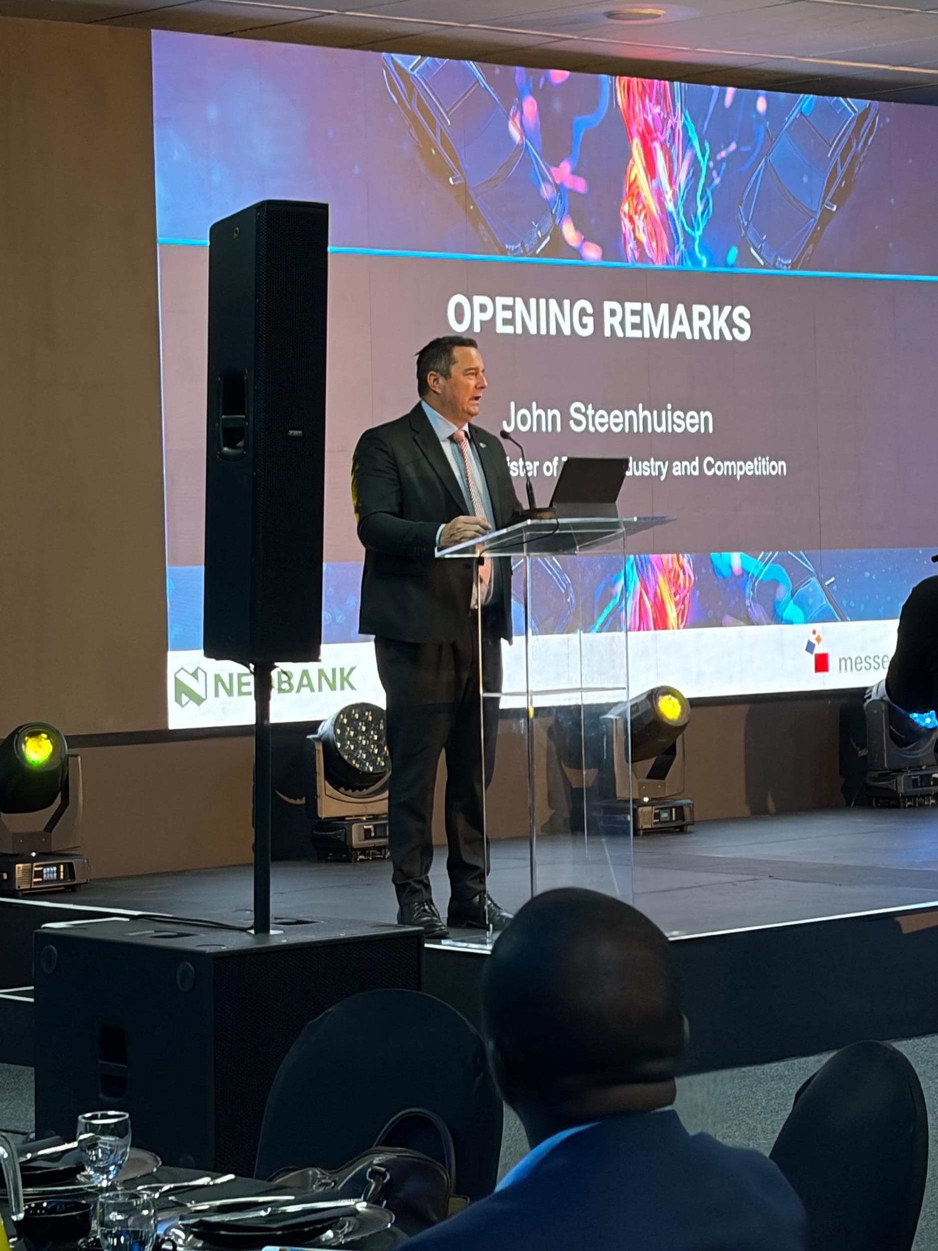 Deputy Minister of Trade, Industry and Competition John Steenhuisen