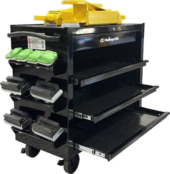 Challenger Lifts Introduces Mobile Adapter Cart to Improve Workshop Efficiency gallery image 2