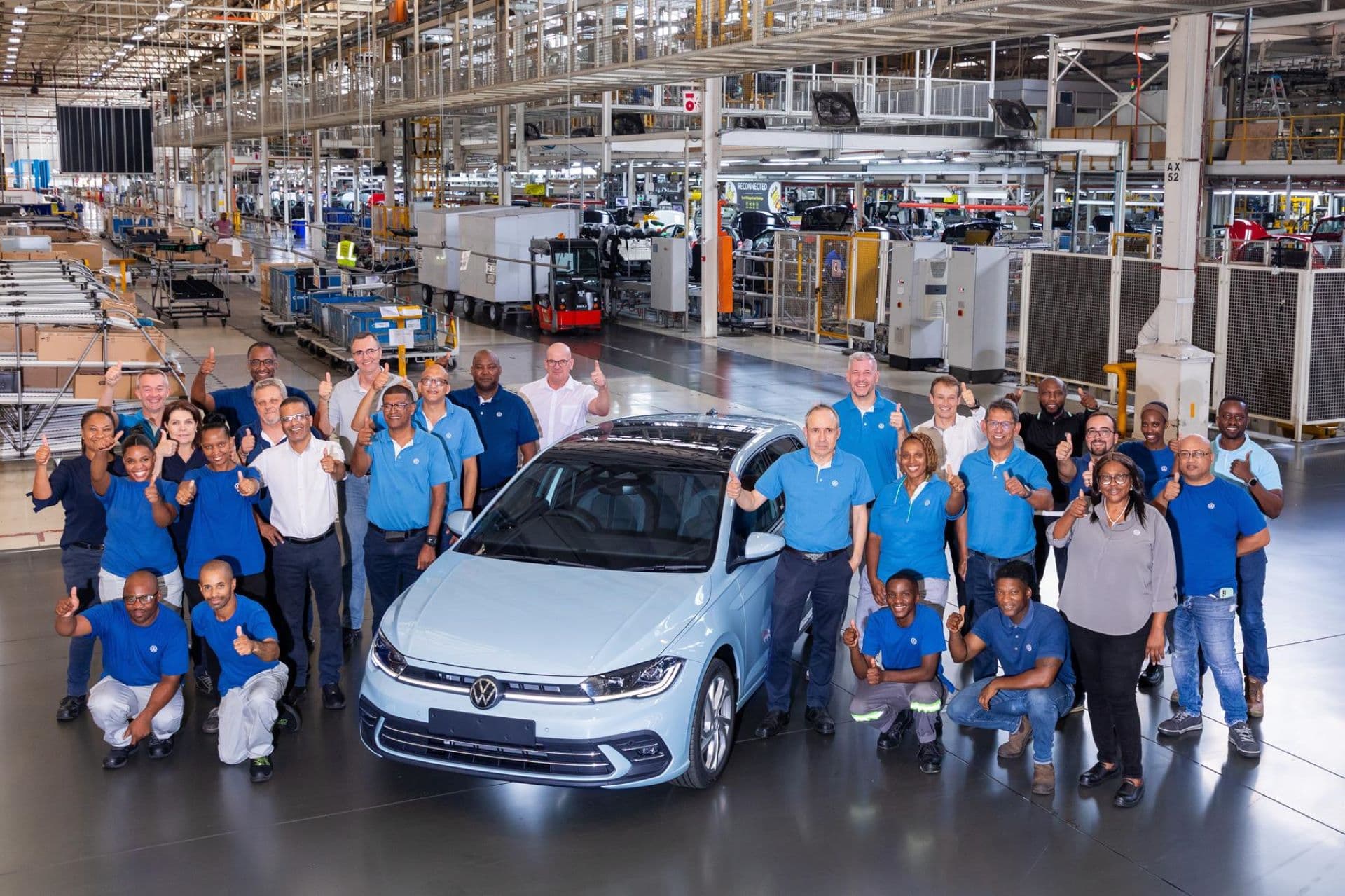 Locally produced VW Polo for export reached 500 000 mark