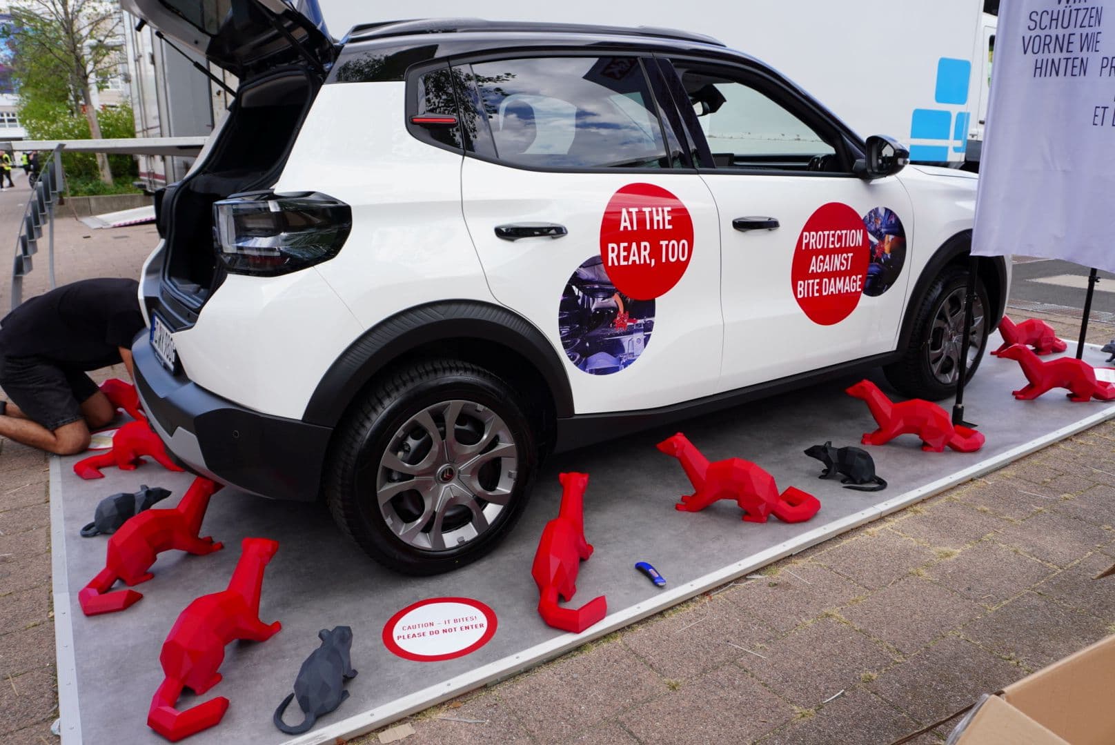 Rats no more: ultrasonic protection for vehicles