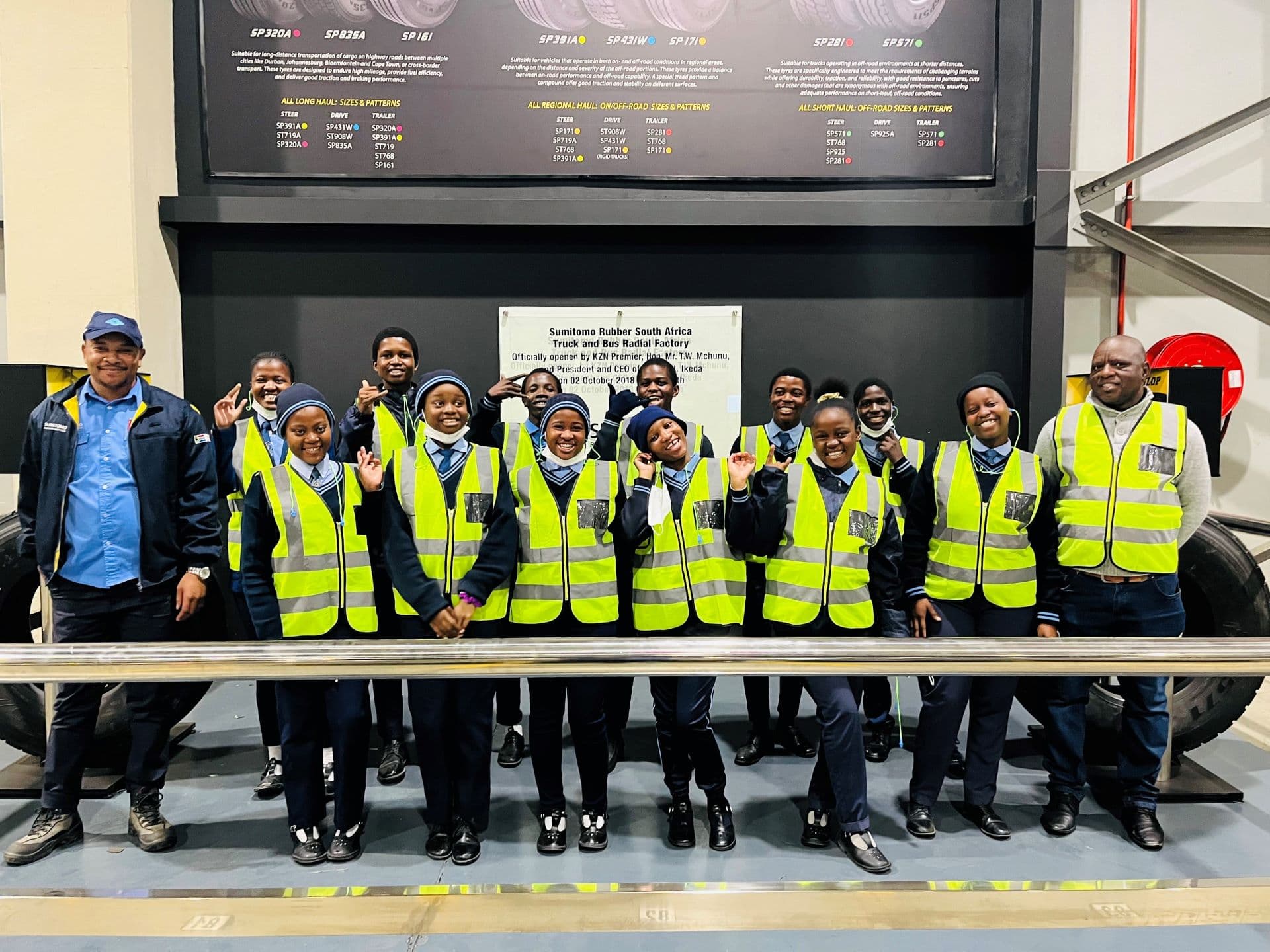 Sumitomo Rubber Factory gets into the swing of Youth Month