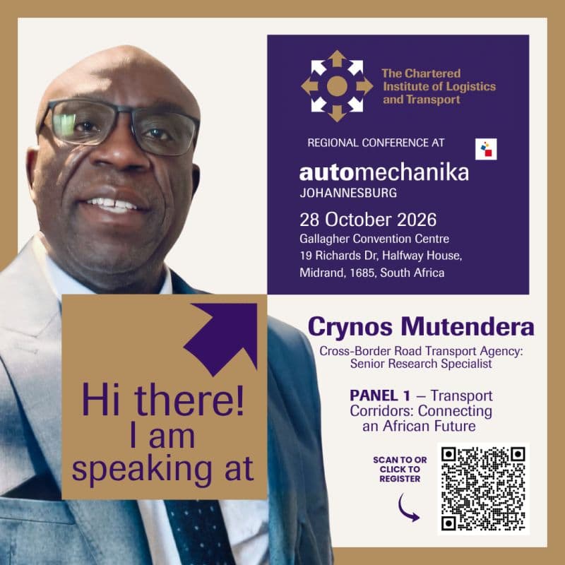Crynos Mutendra, Cross-Border Transport Agency: Senior Research Specialist