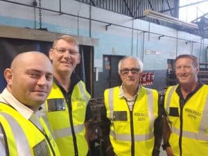Attie Serfontein,ARA National Director with Subject Matter Industry Experts and ARA REC Members: Clive Cato, Thys van Eck and Karl Schmitt.